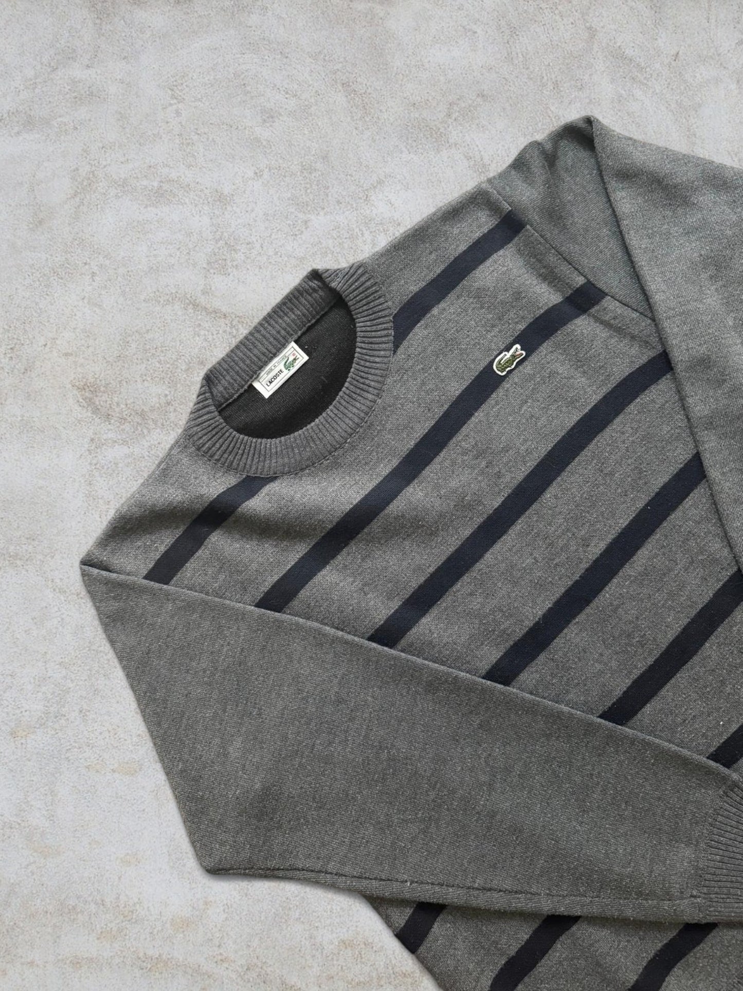 Lacoste Sweater Gray/Black