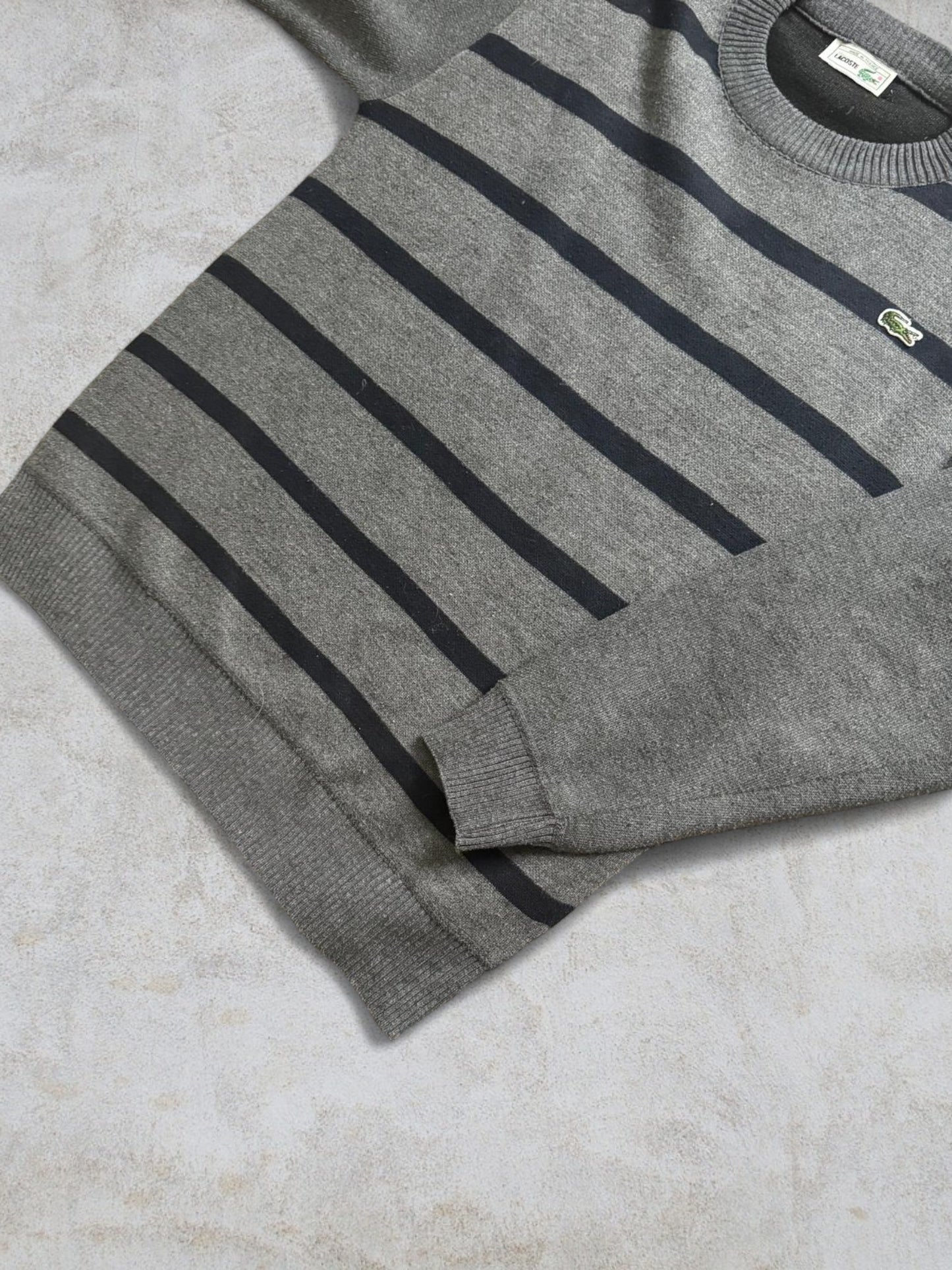 Lacoste Sweater Gray/Black