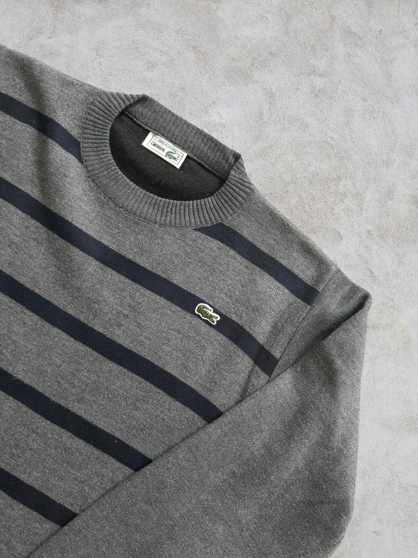 Lacoste Sweater Gray/Black